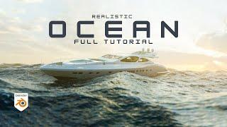 Blender Realistic Ocean | Complete Tutorial for Stunning CGI Seascape