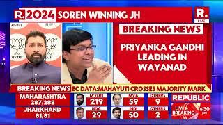 Priyanka Gandhi Vadra Leads In Wayanad But Margin Of Victory Dips By 50% | Kerala Byelection Results