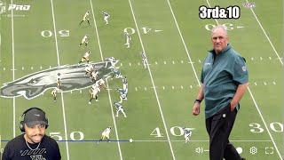 Philadelphia Eagles Vic Fangio is WICKED for calling this on 3&10 vs the Steelers #tapedontlie