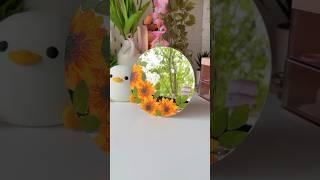 mirror wall hanging craft ideas#shorts#trending #ytshorts #explore #home