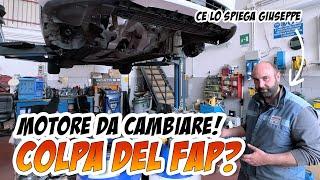 TUTTA COLPA DEL FAP? SOSTITUZIONE MOTORE ROTTO da cambiare, non si può aggiustare, no riparazione!