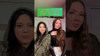 If Supernova by aespa was in the style of other K-pop & global groups #kpop