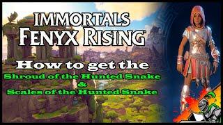 How to get the "Hunted Snake" Artemis Armor Set I Immortals - Fenyx Rising