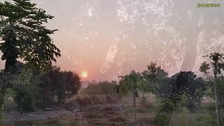 Sunrise to Sunset over Isaan, Northeast Thailand