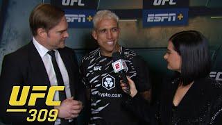 Charles Oliveira details his mindset during 5th round vs. Michael Chandler at UFC 309 | ESPN MMA