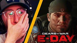 33 Year Old CRIES Watching Gears of War E-Day Trailer