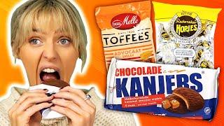 Irish People Try Dutch Snacks