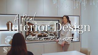 A REAL INTERIOR DESIGN CLIENT PRESENTATION - BEHIND THE DESIGN - PROJECT HOME TOUR