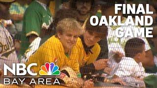 Krazy George, other fans bid farewell to A's in Oakland