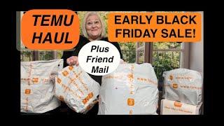 EARLY BLACK FRIDAY SALE || THE LONGEST TEMU HAUL I HAVE EVER DONE!