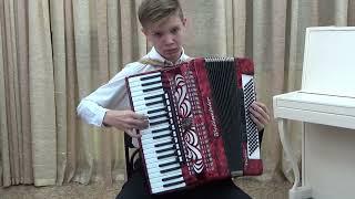 Волжанин  Михаил/соло аккордеон/ Ш. Камиллеви"Долорес".пр. Емельянова Р.И.