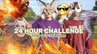 24 HOUR OUTSIDE CHALLENGE  | THERIAN | FUNNY 