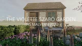 The Violette Szabó garden.  A design for RHS Malvern 2020 which sadly wasn't built owing to CV19.