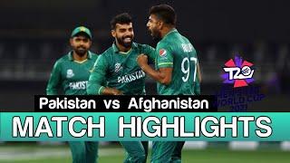 Pakistan vs Afghanistan full match highlights HD  | ICC T20 world cup 2021 |   PAK vs AFG