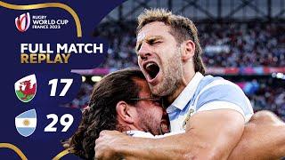 Los Pumas' INSANE comeback! | Wales v Argentina | Rugby World Cup 2023 Full Match Replay