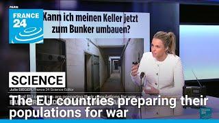 Bunkers and survival manuals: The EU countries preparing their populations for war • FRANCE 24