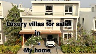 300 Sq.yd Villa for sale in gated community Hyderabad 4100 sq.ft || My home ||