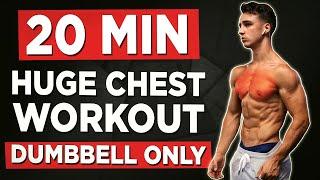 20 MIN CHEST & SHOULDER WORKOUT (DUMBBELLS ONLY)