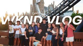 SENIOR YEAR WKND IN MY LIFE || Grad bash + chatty vlog
