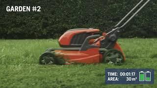 Husqvarna Battery Series - How far can you get on a single charge? Featuring 347iVX Mower & BLi30