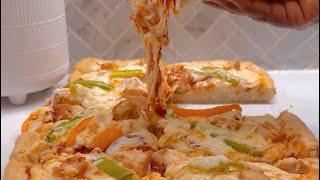 Flat Bread Chicken Pizza  you will love it !