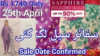 Sapphire Summer Sale with Sale prices || Sapphire Summer Sale