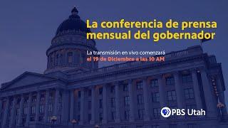 La conferencia de prensamensual del gobernador I Diciembre  2024