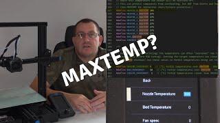 Change Max Temperature in Marlin