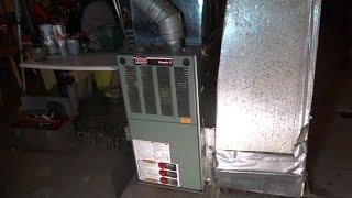 NOISEY RUUD GAS FURNACE