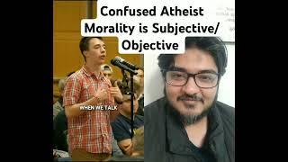 Atheist does not have morality- they are confused people #atheist #truth #morality #islamicvideo