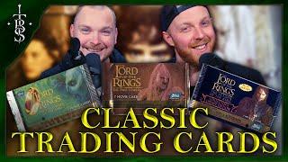 We Found 20-Year-Old SEALED Lord of the Rings TRADING CARDS!!