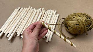 Look What I Made With Wooden Stick and Paper String!