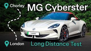 MG Cyberster: Ultimate 300+ Mile EV Road Trip - 503bhp GT