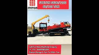 STETON - S600/1200 ( 60/120 Ton ) HDD MACHINE ( HORIZONTAL DIRECTIONAL DRILLING MACHINE )