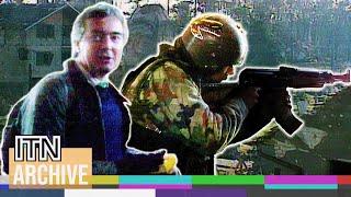 Croatian War of Independence - ITN Reporter Hit by Sniper During Battle of Vukovar (1991)