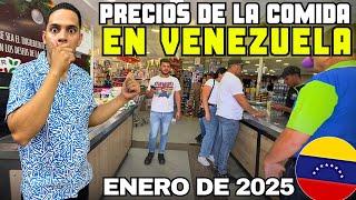 Los Sorprendentes PRECIOS DE  LA COMIDA en Venezuela 2025 