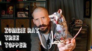 Zombie Rat Tree Topper Tutorial - Horrornament