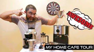 My home cafe tour - [Meet my army of coffee makers] #Coffee #AtHome