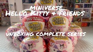 *NEW MiniVerse HelloKitty&Friends: UNBOXING entire series!