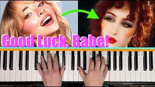 GOOD LUCK, BABE! - Chappell Roan (Sabrina Carpenter's Cover) Piano Tutorial