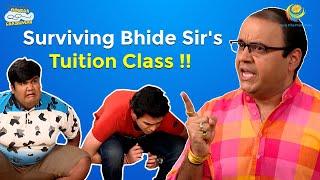 Surviving Bhide Sir's Tuition Class!  |Comedy Scenes| Taarak Mehta Ka Ooltah Chashmah