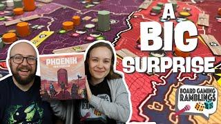 The coolest Worker Placement system in a long time - Phoenix New Horizon Board Game Review