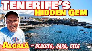 Exploring TENERIFE's hidden gem - Alcalá's BLACK SAND beaches, pools, and oceanfront eats!