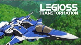 Short film animation Legioss Transformation and Inbit Attack (MOSPEADA / ROBOTECH)