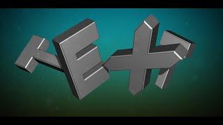 3D text animation in After Effects (NO Plugins) 2020