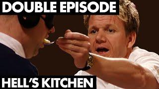 Chefs Have NO IDEA What They're Eating! | Hell's Kitchen | Season 2 - Episodes 5, 6 | Gordon Ramsay