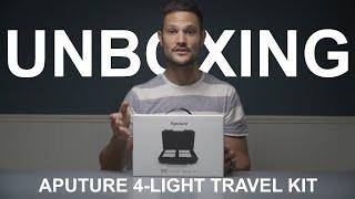 Aputure MC LED RGBWW 4-Light Travel Kit Unboxing Review