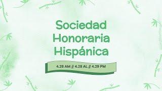 Late April Meeting Recording (Wed, 4/28) | Elkins Sociedad Honoraria Hispánica [Captions]