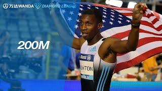 Erriyon Knighton claims first ever Diamond League win in Brussels 200m - Wanda Diamond League 2022