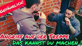 Verteidigung auf der Treppe im Nahkampf | KAMPFKUNST LIFESTYLE